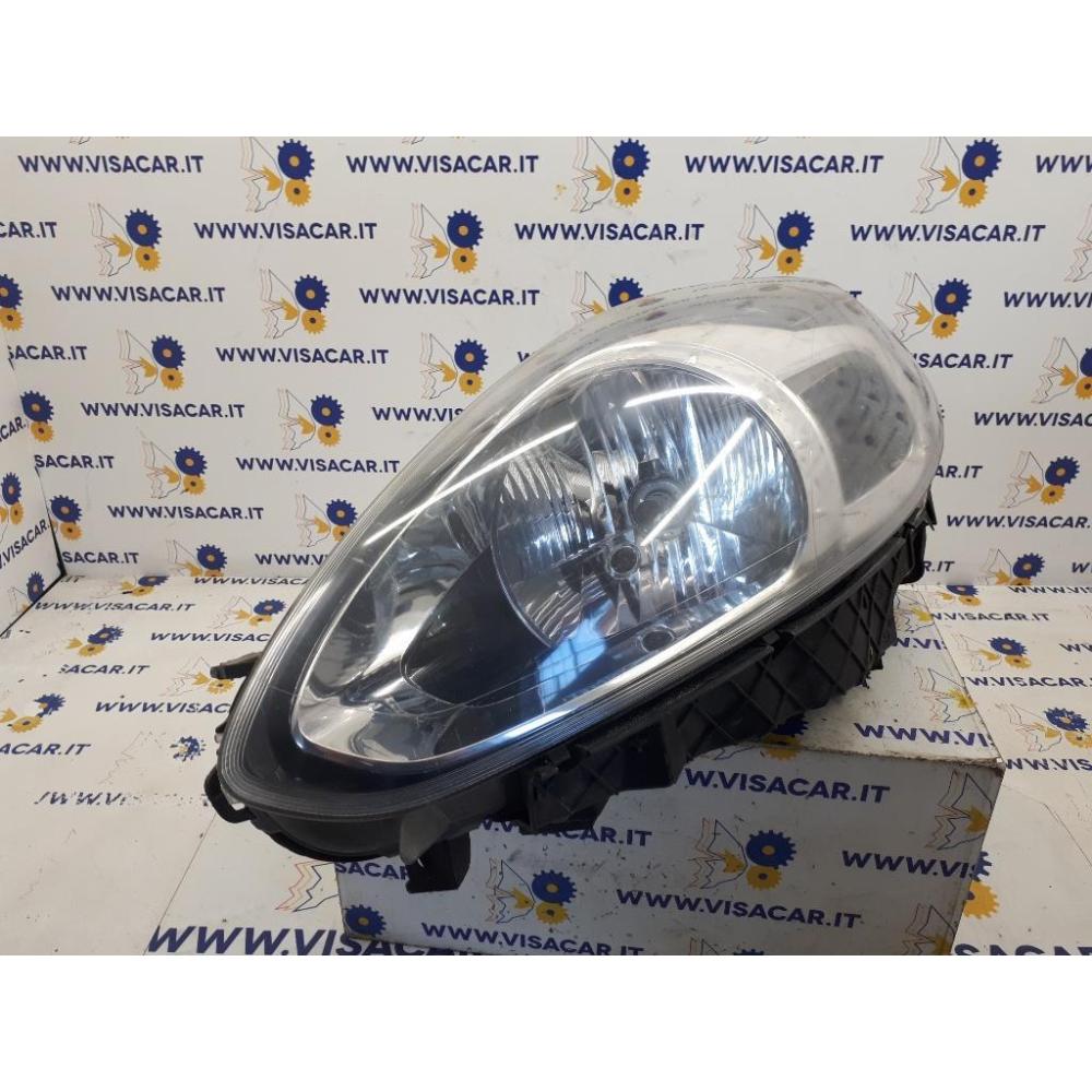 Proiettore Anteriore Sinistro Usato Dal 2010 Al 2011 Fiat Punto Evo (2010)