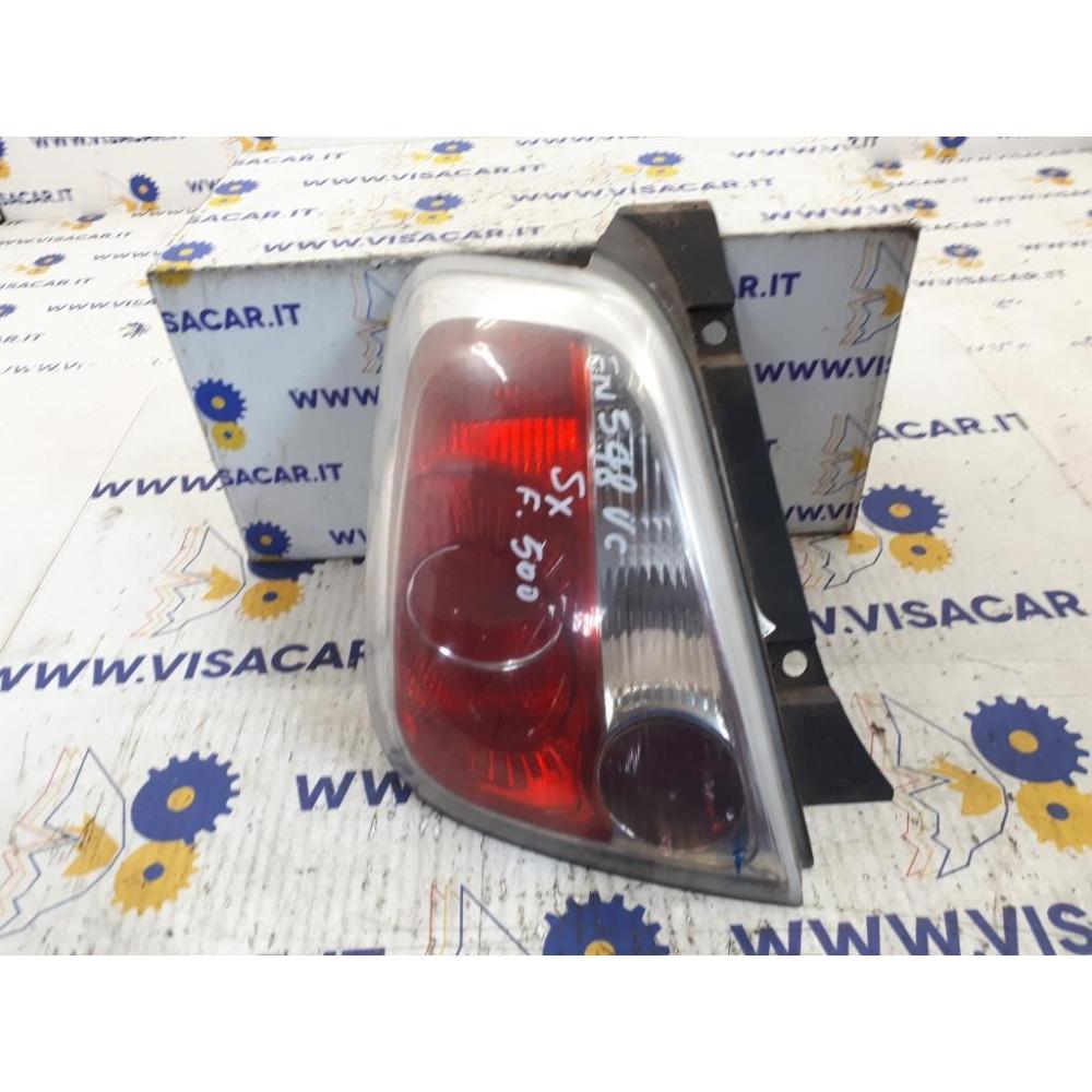 Fanale Posteriore Sinistro Usato Dal 2007 Al 2012 Fiat 500 «Ii» (2008)