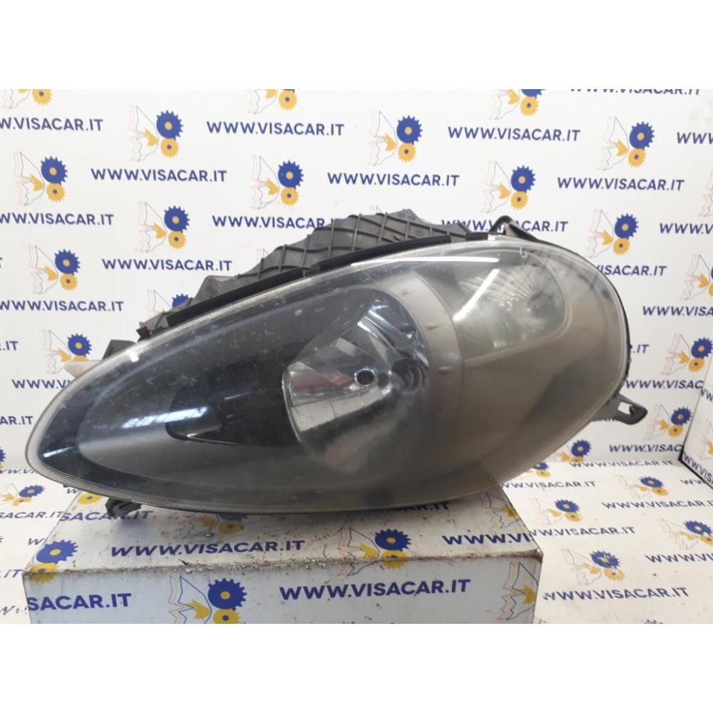 Proiettore Anteriore Destro Usato Dal 2009 Al 2011 Fiat Punto Evo (2010)