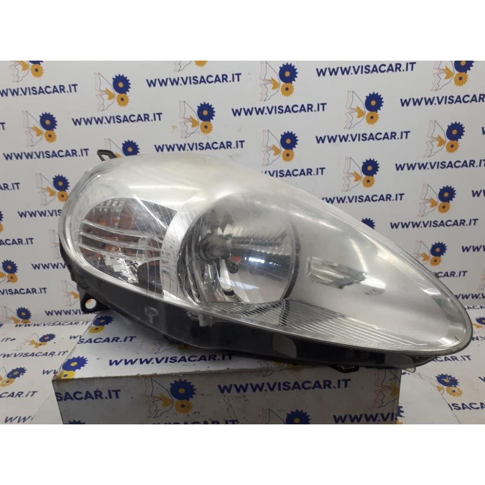 Proiettore Anteriore Destro Usato Dal 2010 Al 2011 Fiat Punto Evo (2010)