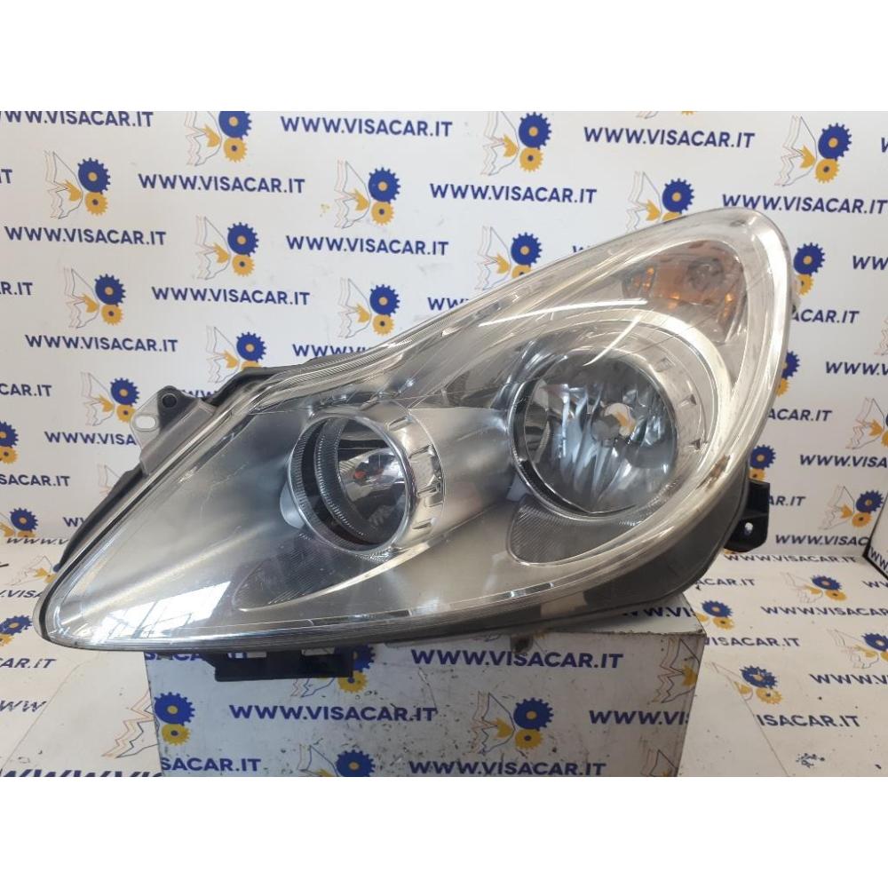 Proiettore Anteriore Sinistro Usato Dal 2006 Al 2010 Opel Corsa «D» (2007)