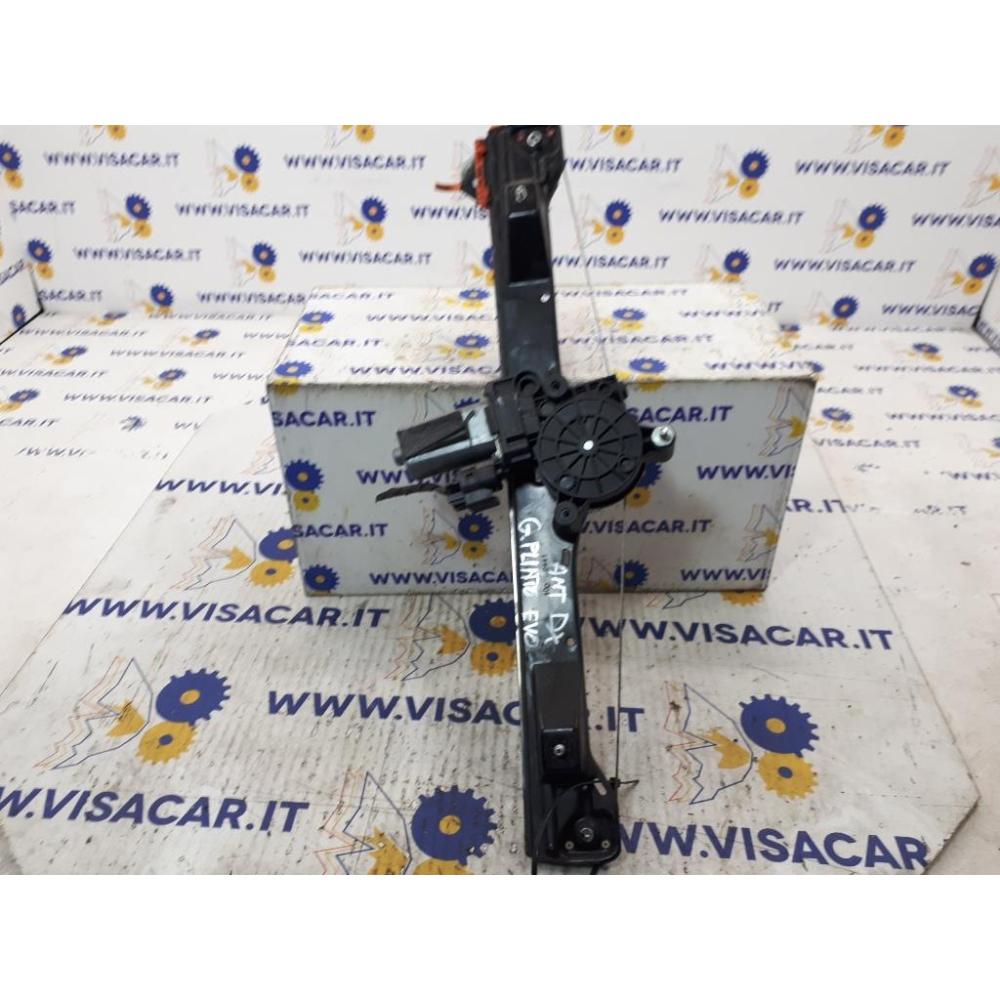 Alzacristallo Porta Anteriore Destro Usato Dal 2009 Al 2011 Fiat Punto Evo (2010)
