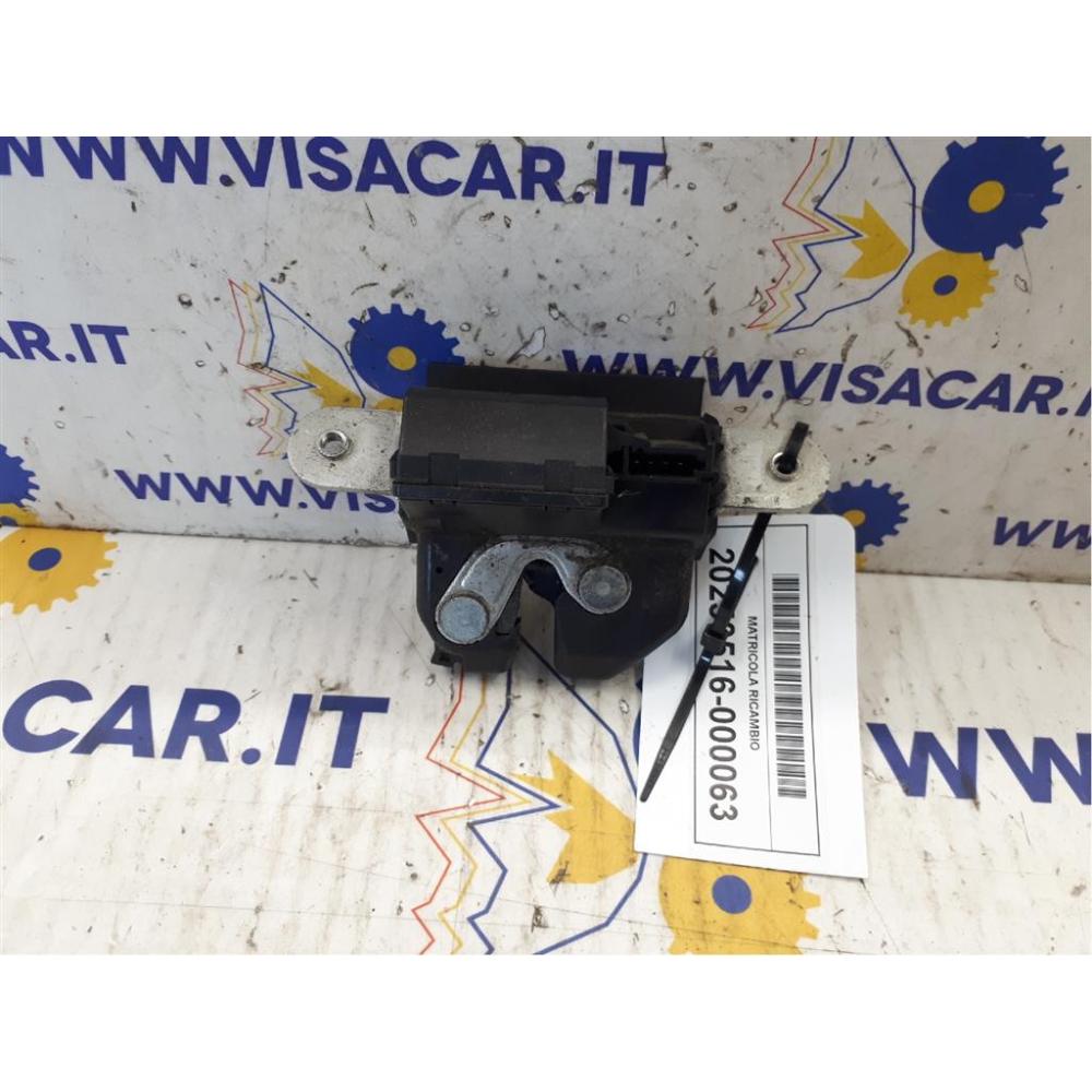 Serratura Portello Posteriore Usato Dal 2007 Al 2015 Fiat 500 «Ii» (2008)