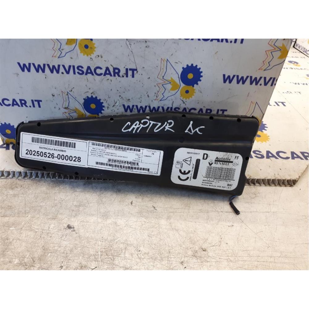 Air-Bag Sedile (anteriore) Destro Usato Dal 2013 Al 2017 Renault Captur «I» (2013)