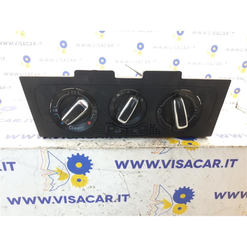 Modulo Comando Riscaldamento / Clima Usato Dal 2009 Volkswagen Polo «Vi» (2009)