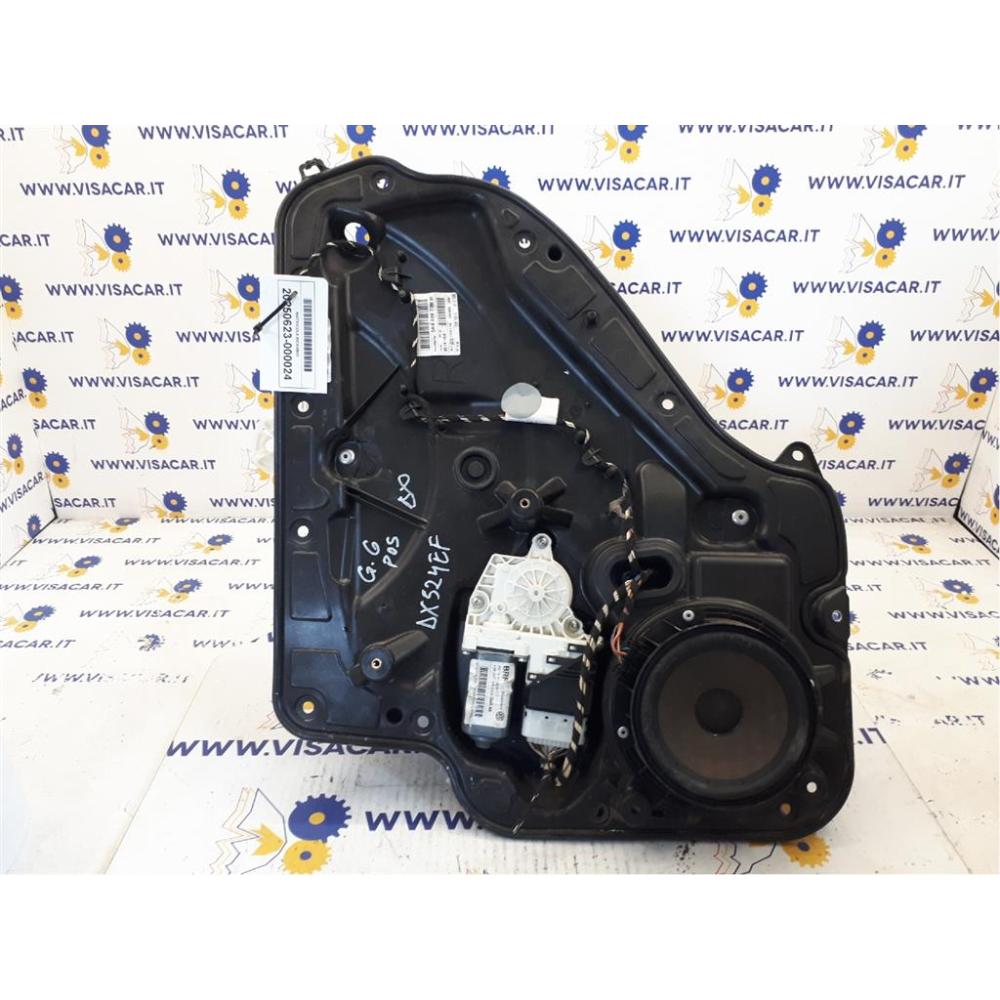 Alzacristallo Porta Posteriore Destro Usato Dal 2008 Volkswagen Golf «Vi» (2009)