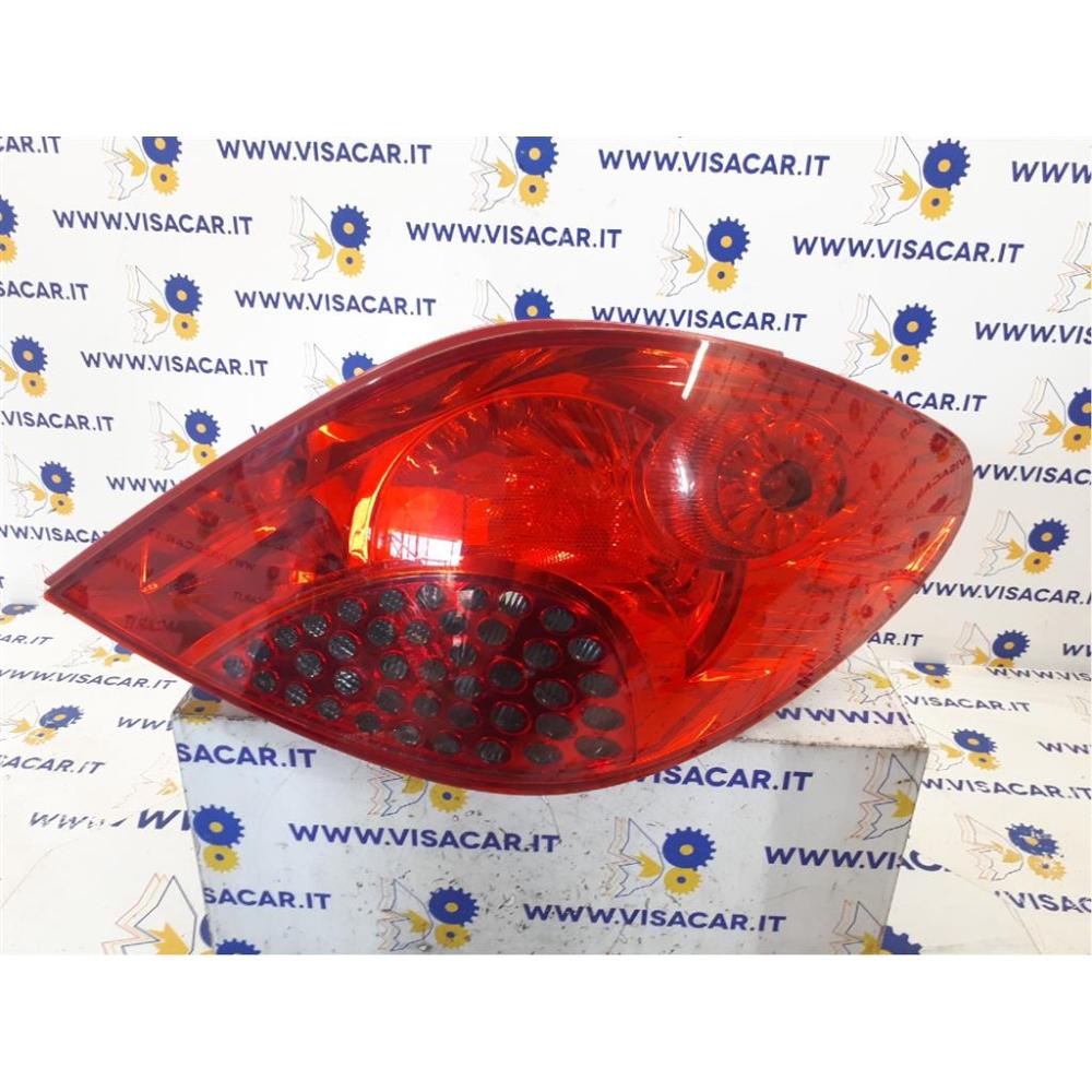 Fanale Posteriore Destro Usato Dal 2006 Al 2009 Peugeot 207 (2006)
