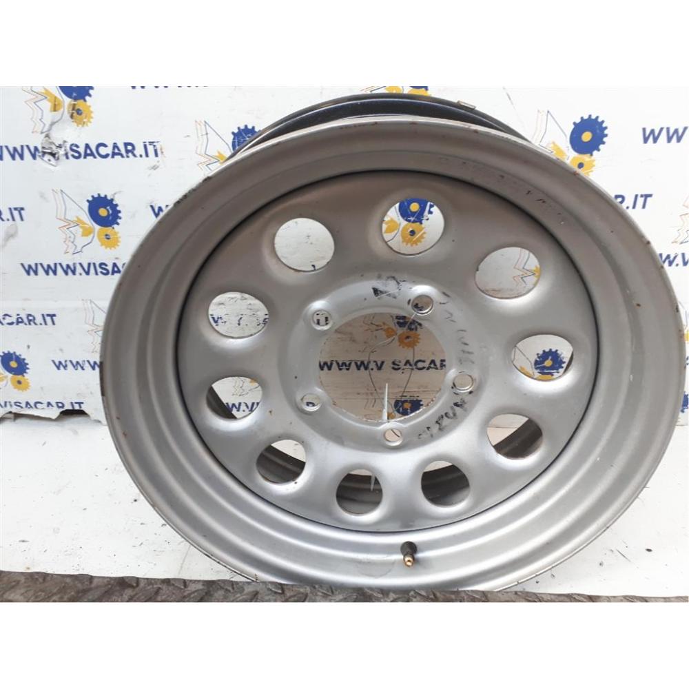 Cerchi In Ferro R15 Usato Dal 2005 Al 2012 Suzuki Jimny «I» (1999)