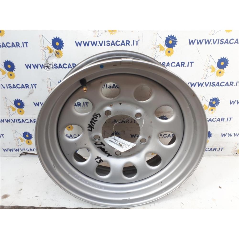 Cerchi In Ferro R15 Usato Dal 2005 Al 2012 Suzuki Jimny «I» (1999)