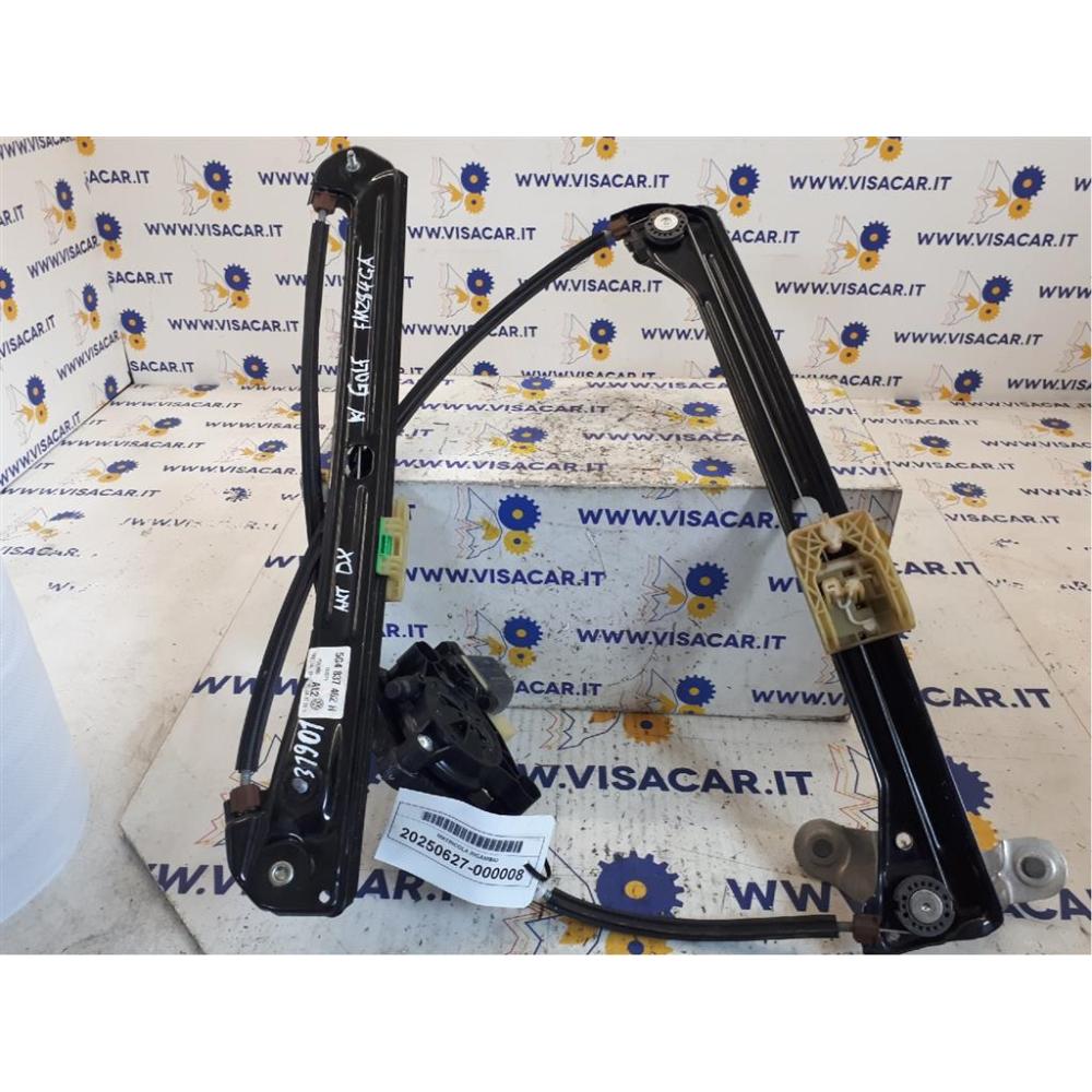 Alzacristallo Porta Anteriore Destro Usato Dal 2017 Volkswagen Golf «Vii» (2017)