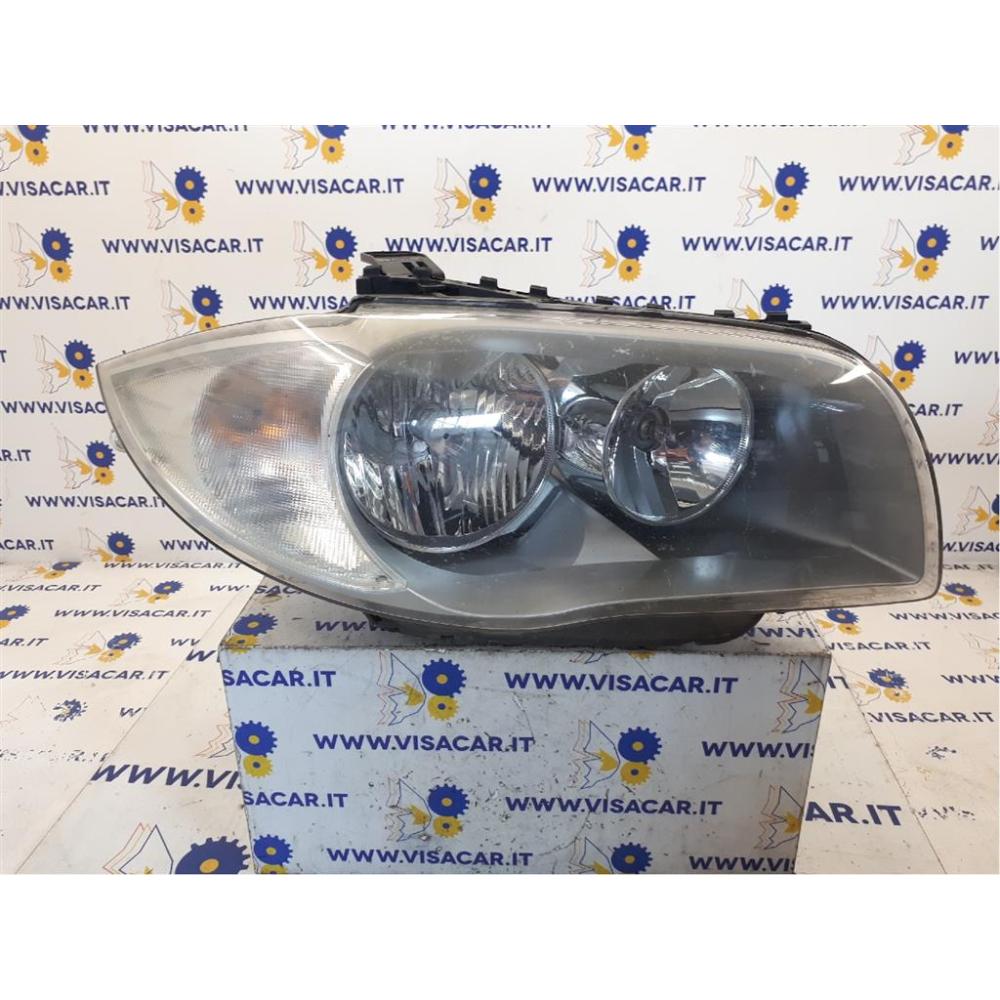 Proiettore Anteriore Destro Usato Dal 2004 Al 2007 Bmw Serie 1 «E87» Berlina (2005)