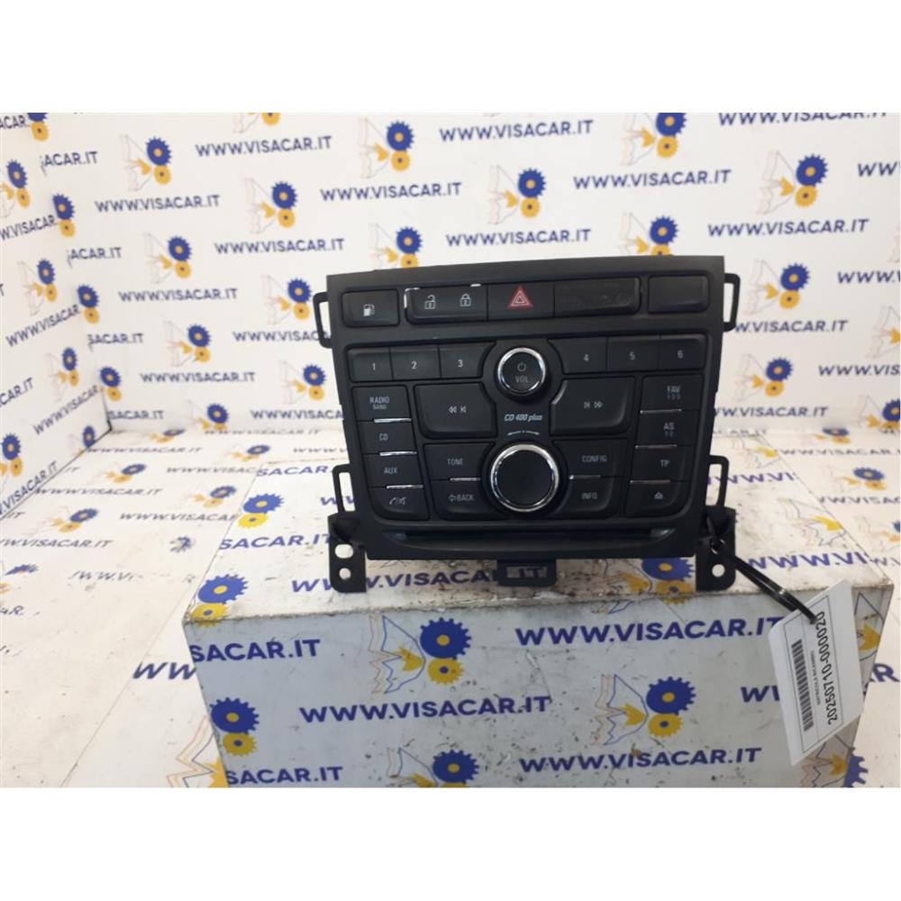 Pulsantiera Unità Autoradio Usato Dal 2011 Opel Zafira «C» (2012)