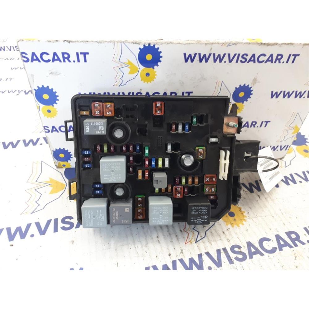 Centralina Portafusibili - Fusibiliera Usato Dal 2012 Opel Mokka (2013)