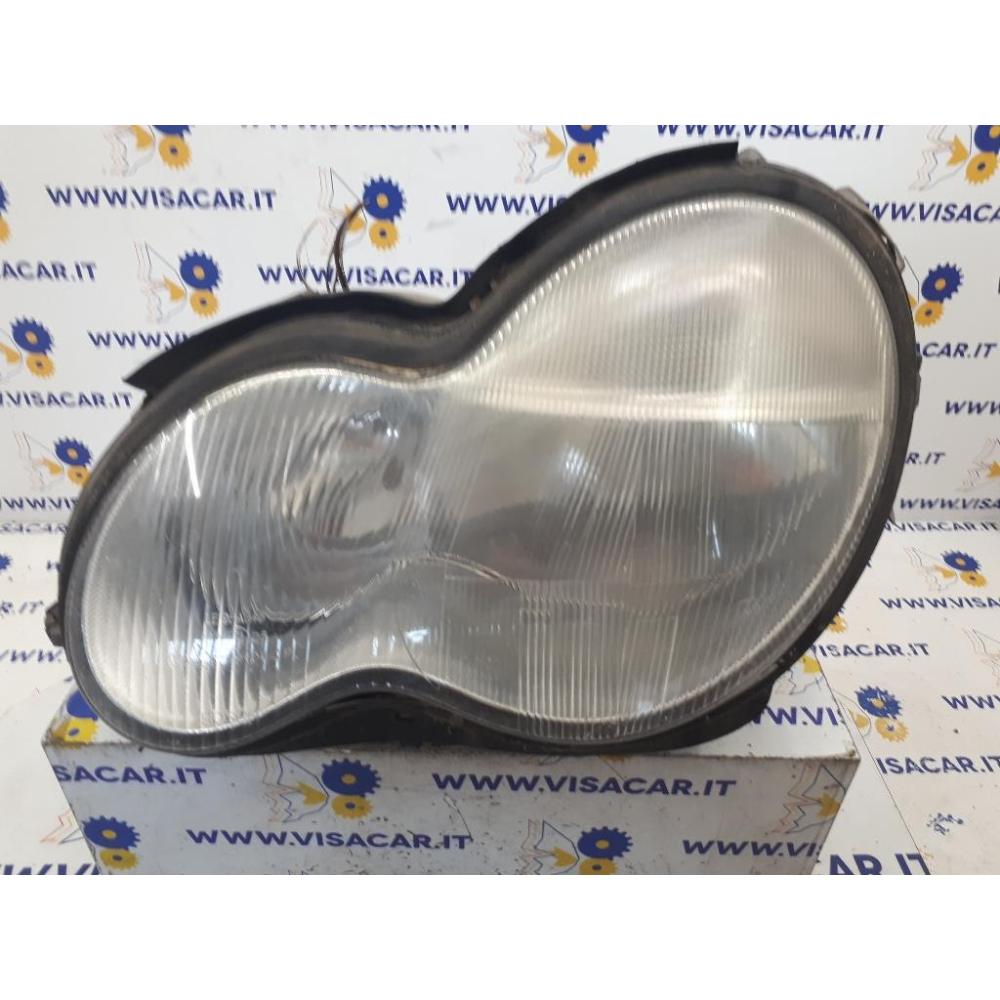 Proiettore Anteriore Sinistro Usato Dal 2000 Al 2003 Mercedes Classe C «W203» (2000)