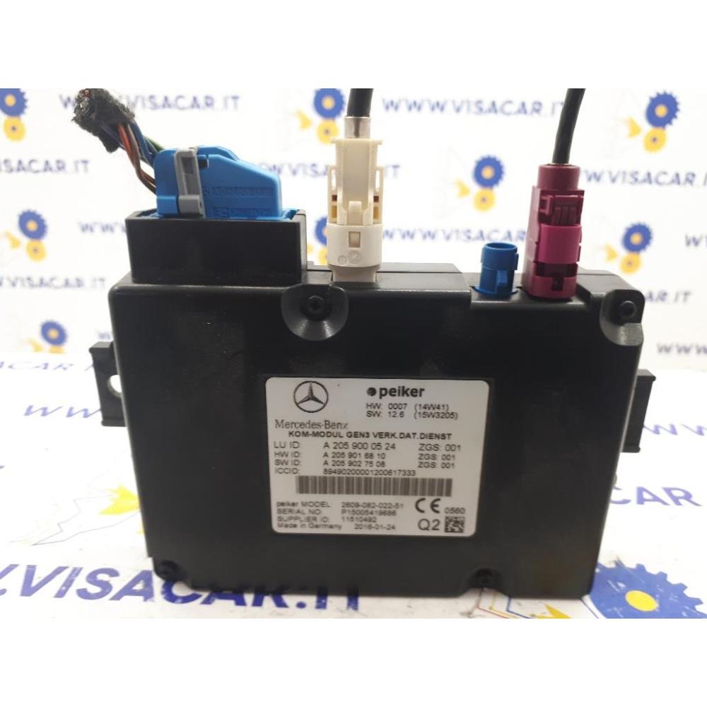 Centralina Bluetooth Usato Dal 2014 Mercedes Classe B «W246» (2014)