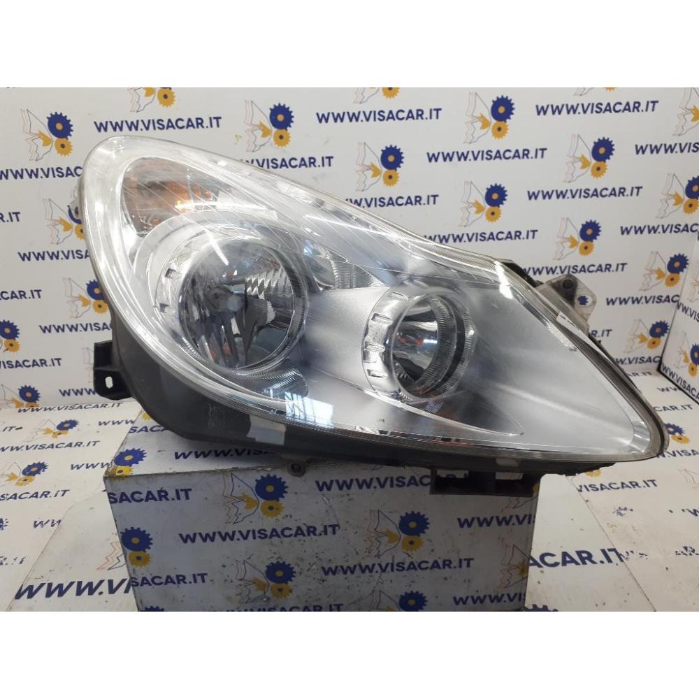 Proiettore Anteriore Destro Usato Dal 2006 Al 2010 Opel Corsa «D» (2007)