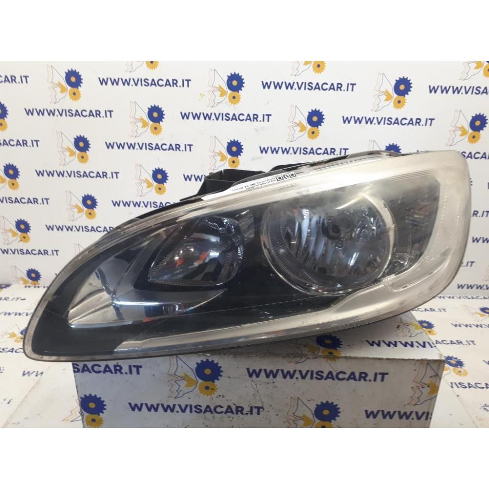 Proiettore Anteriore Sinistro Usato Dal 2013 Al 2018 Volvo V60 «I» (2013)