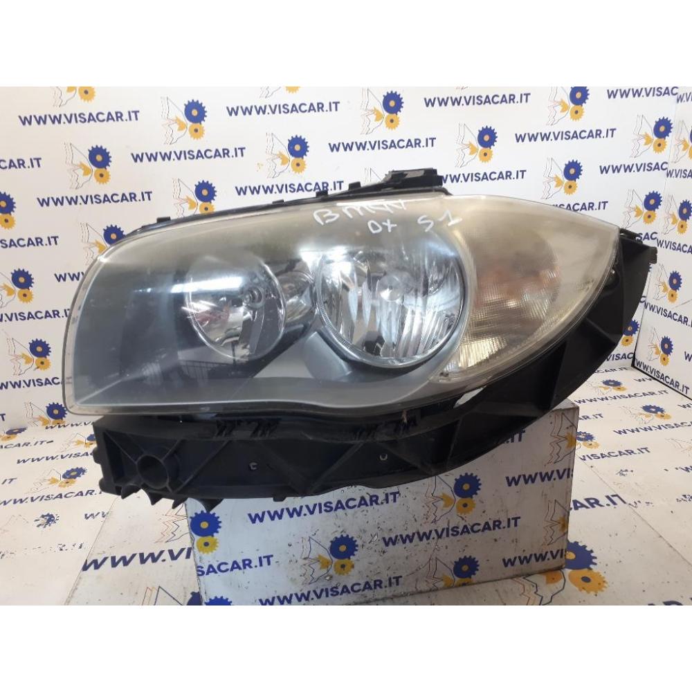 Proiettore Anteriore Destro Usato Dal 2007 Al 2012 Bmw Serie 1 «E87» Berlina (2005)