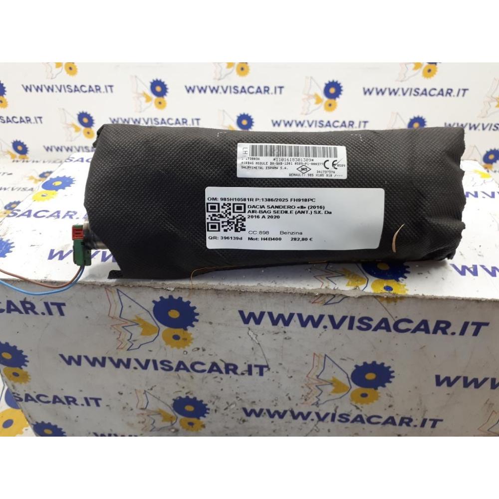 Air-Bag Sedile (anteriore) Sinistro Usato Dal 2016 Al 2020 Dacia Sandero «Ii» (2016)