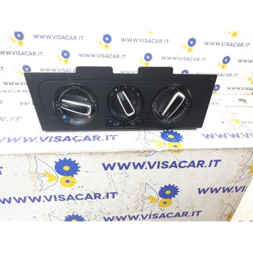 Modulo Comando Riscaldamento / Clima Usato Dal 2009 Al 2014 Volkswagen Polo «Vi» (2009)