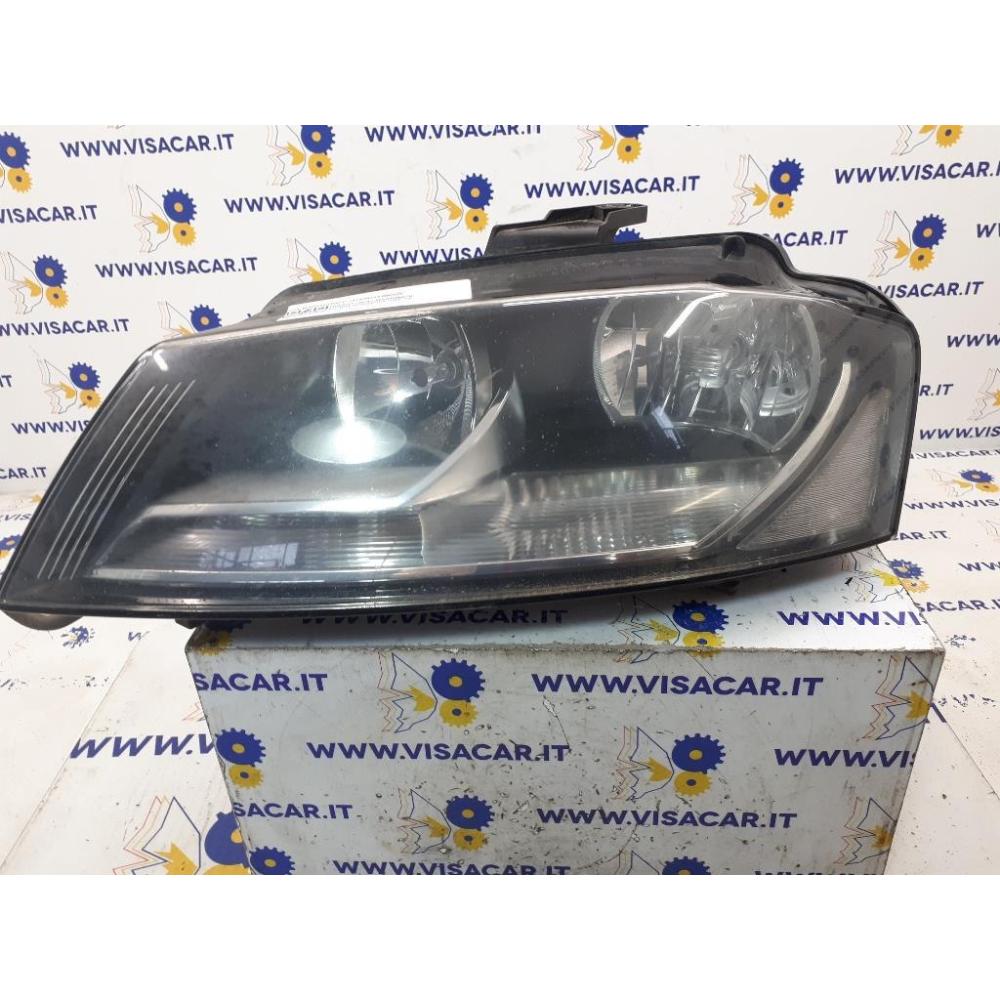 Proiettore Anteriore Sinistro Usato Dal 2010 Al 2012 Audi A3 «8Pa» Sportback (2010)