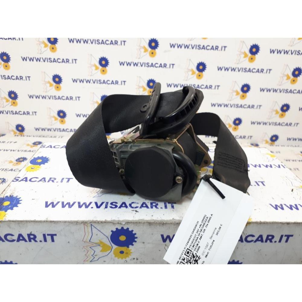 Cintura Di Sicurezza Sedile Anteriore Destro Usato Dal 2005 Al 2009 Peugeot 307 «Ii» (2005)