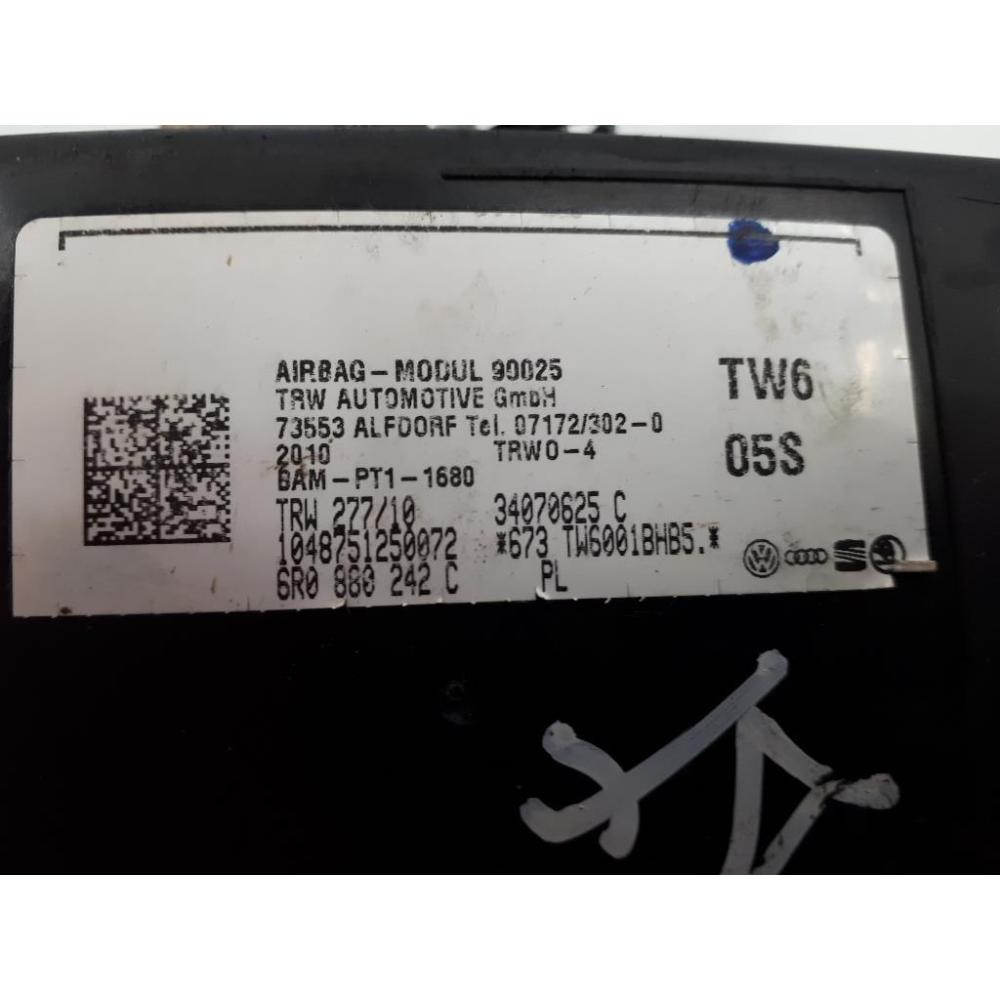 Air-Bag Sedile (anteriore) Destro Usato Dal 2009 Al 2014 Volkswagen Polo «Vi» (2009)