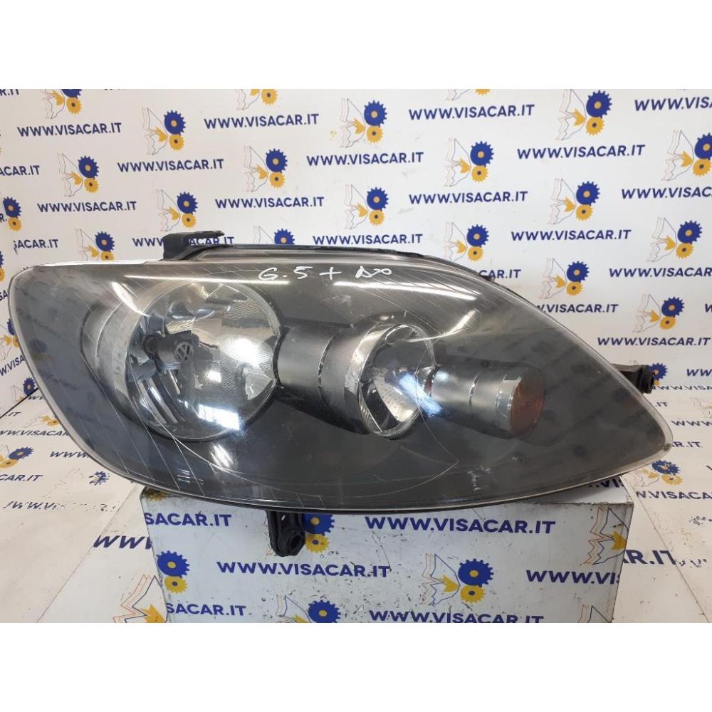Proiettore Anteriore Destro Usato Dal 2005 Al 2008 Volkswagen Golf Plus «I» (2004)