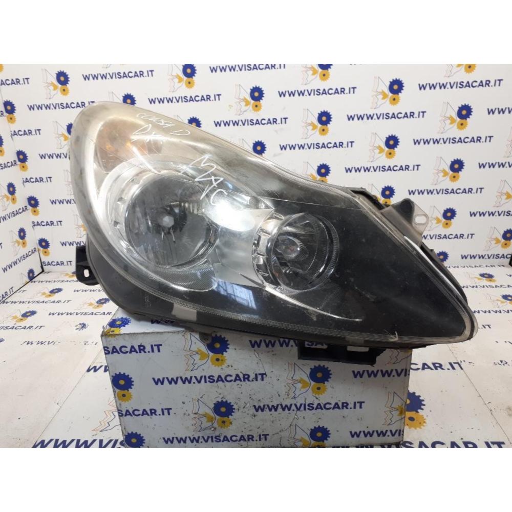 Proiettore Anteriore Destro Usato Dal 2010 Al 2011 Opel Corsa «D» (2010)
