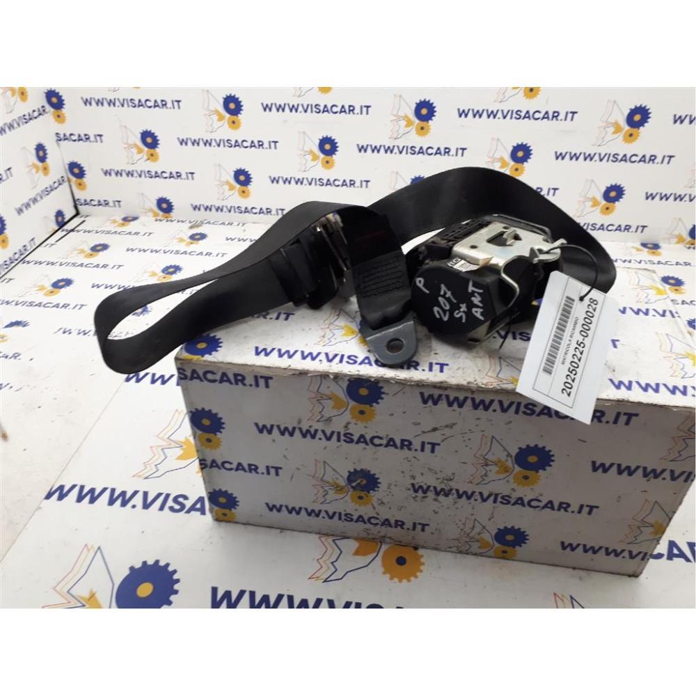 Cintura Di Sicurezza Sedile Anteriore Sinistro Usato Dal 2006 Al 2009 Peugeot 207 (2006)