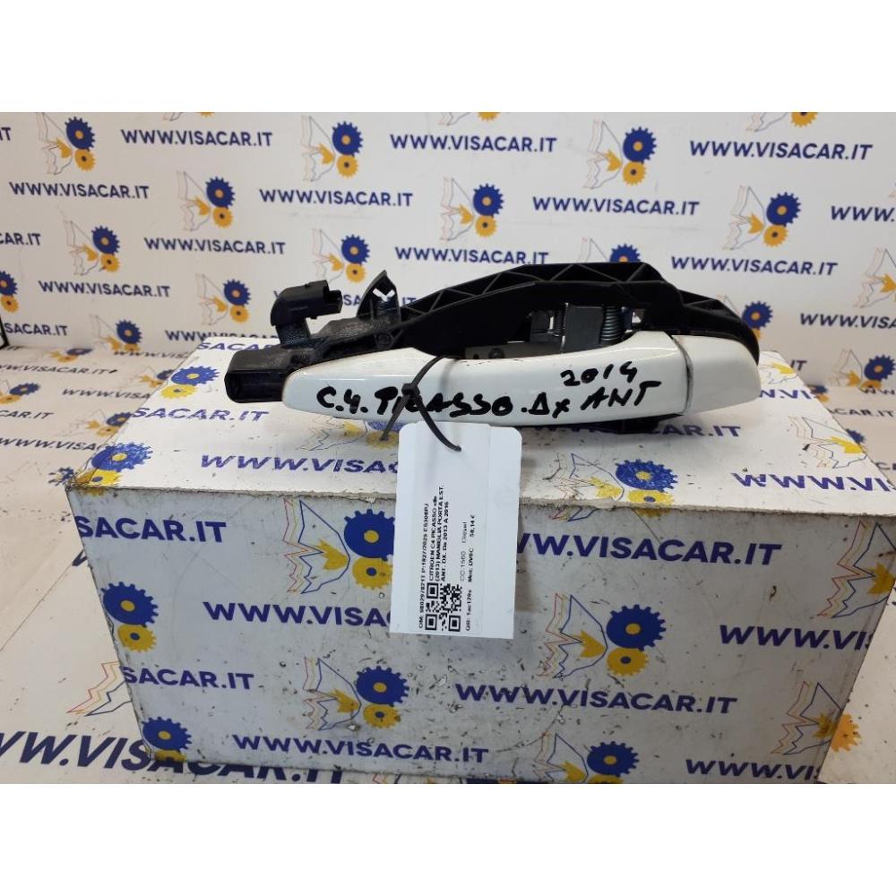 Maniglia Porta Est. Anteriore Destro Usato Dal 2013 Al 2016 Citroen C4 Picasso «Ii» (2013)