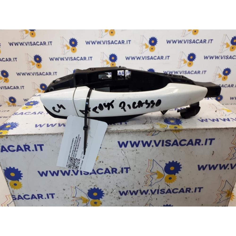 Maniglia Porta Est. Posteriore Destro Usato Dal 2013 Al 2016 Citroen C4 Picasso «Ii» (2013)