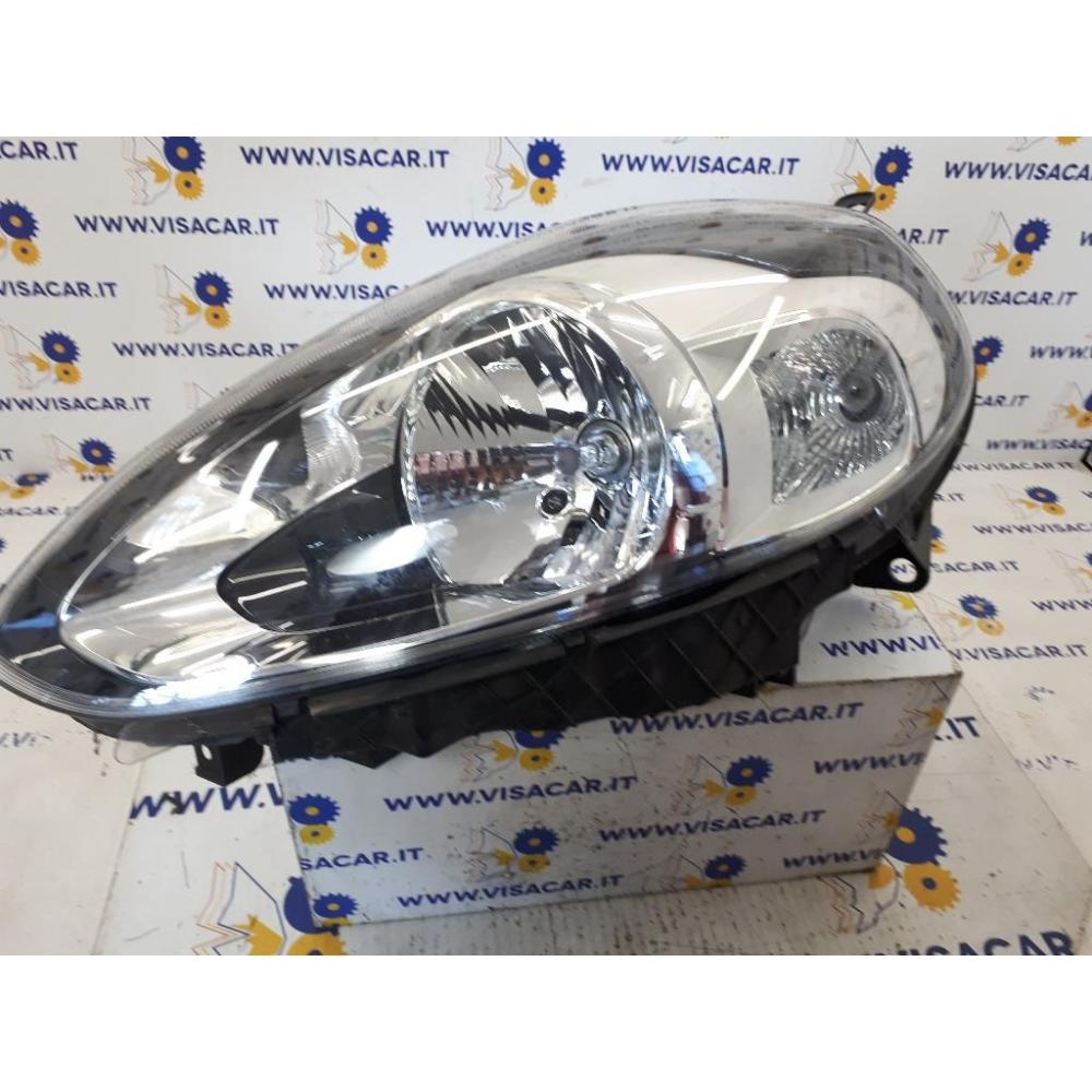 Proiettore Anteriore Sinistro Usato Dal 2010 Al 2011 Fiat Punto Evo (2010)