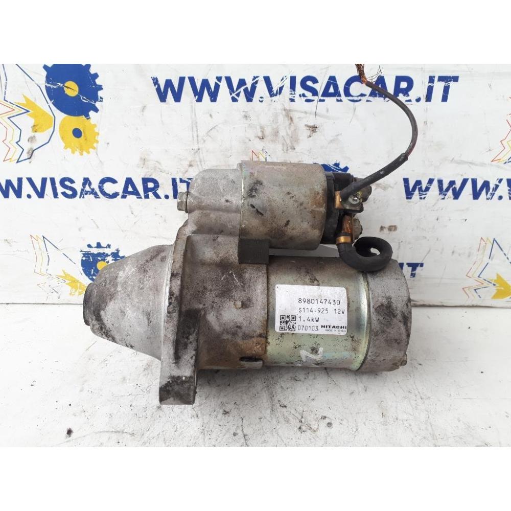 Motorino Avviamento Usato Dal 2008 Al 2011 Opel Zafira «B» (2005)