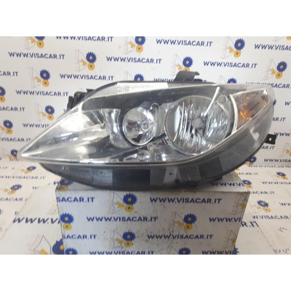 Proiettore Anteriore Sinistro Usato Dal 2008 Al 2012 Seat Ibiza V «6J5» (2008)