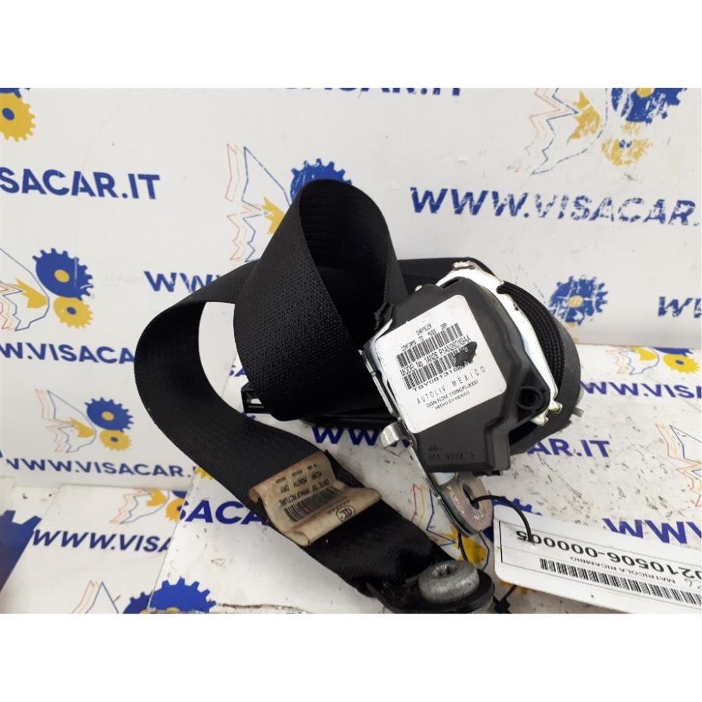 Cintura Di Sicurezza Sedile Posteriore Destro Usato Dal 2011 Fiat Freemont (2011)