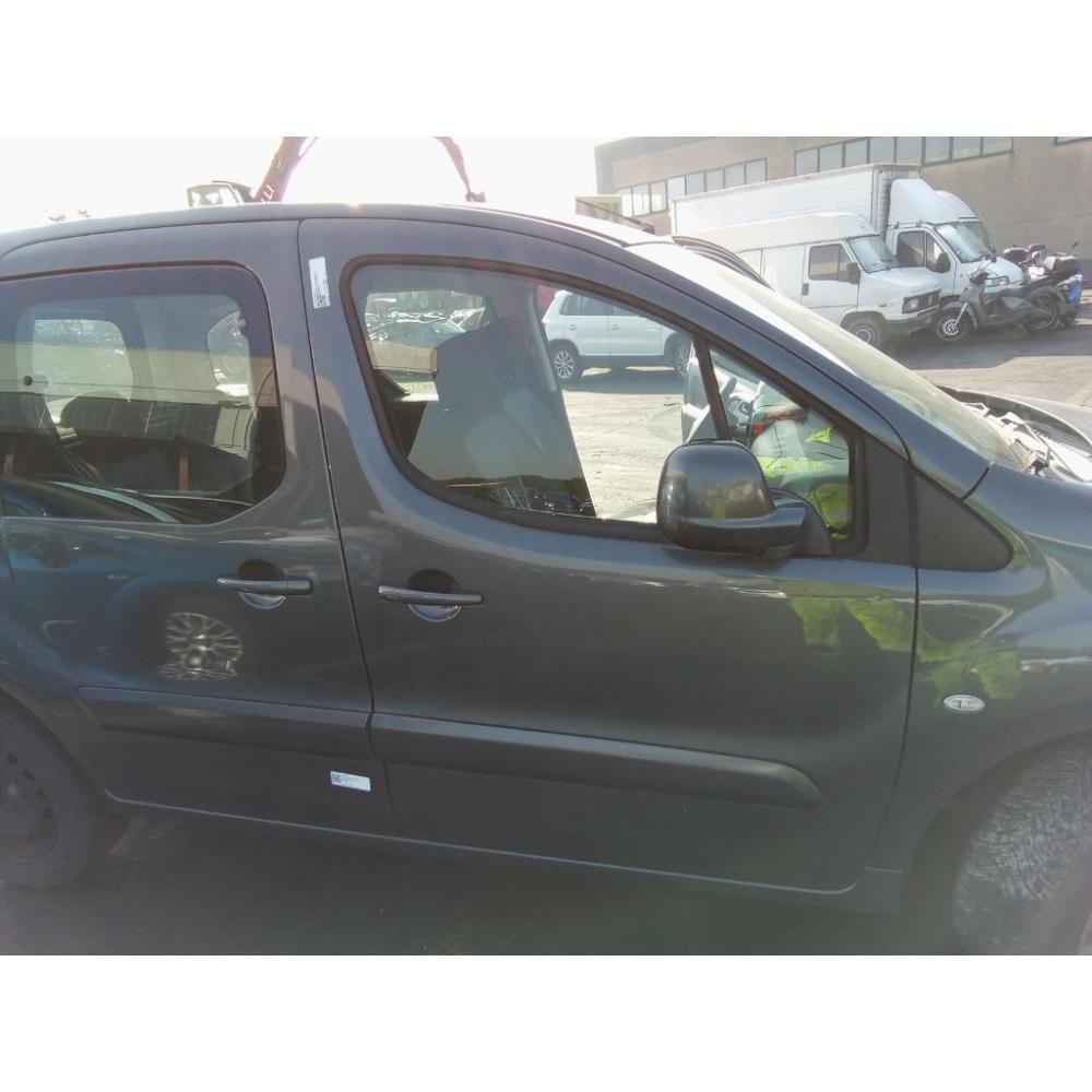 Porta Anteriore Destro Usato Dal 2010 Al 2014 Peugeot Partner (Ranch) «Iii» (2008)