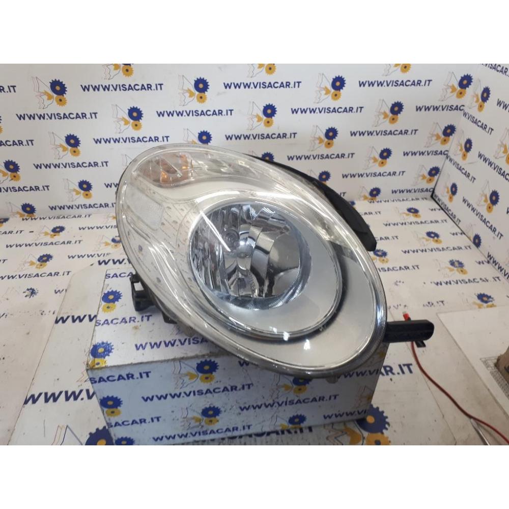 Proiettore Anteriore Destro Usato Dal 2012 Al 2017 Fiat 500L (2013)