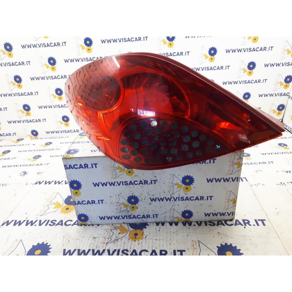 Fanale Posteriore Sinistro Usato Dal 2006 Al 2009 Peugeot 207 (2006)