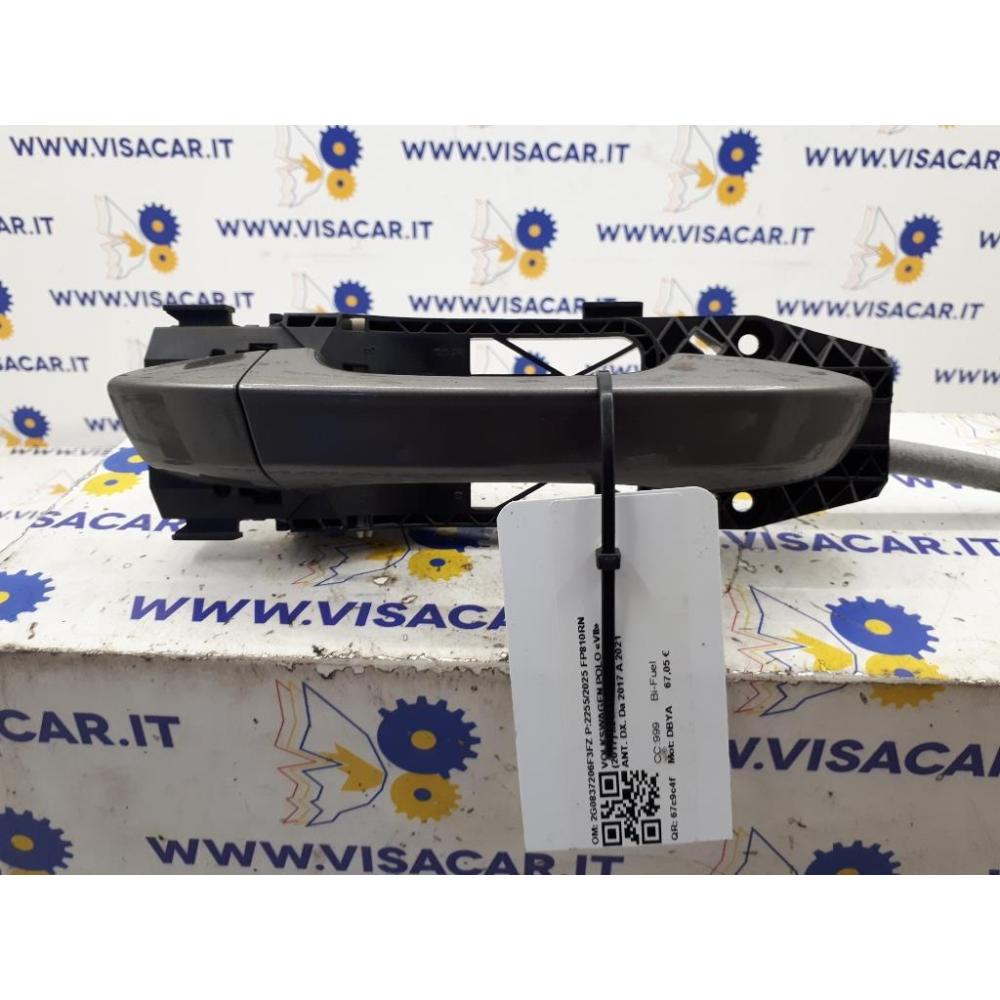 Maniglia Porta Esterno Anteriore Destro Usato Dal 2017 Al 2021 Volkswagen Polo «Vii» (2017)