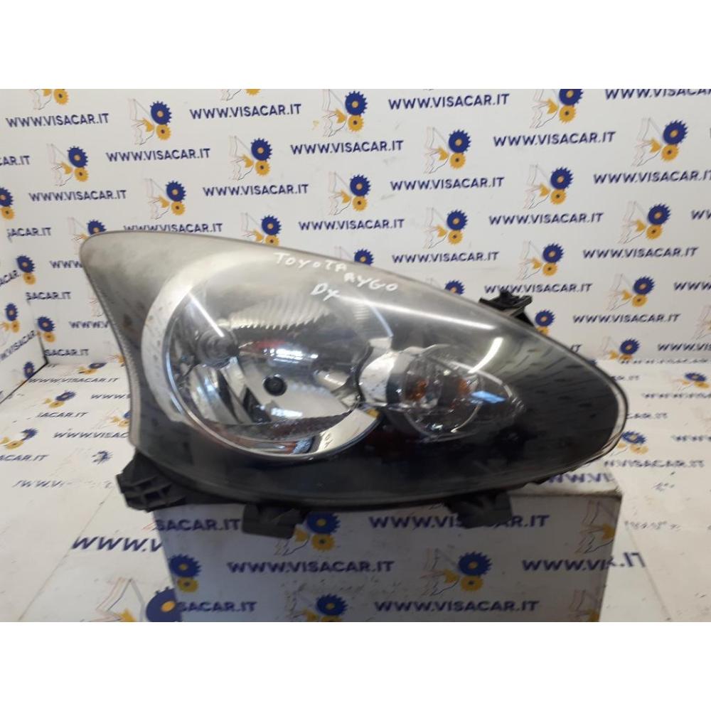 Proiettore Anteriore Destro Usato Dal 2005 Al 2012 Toyota Aygo «I» (2005)