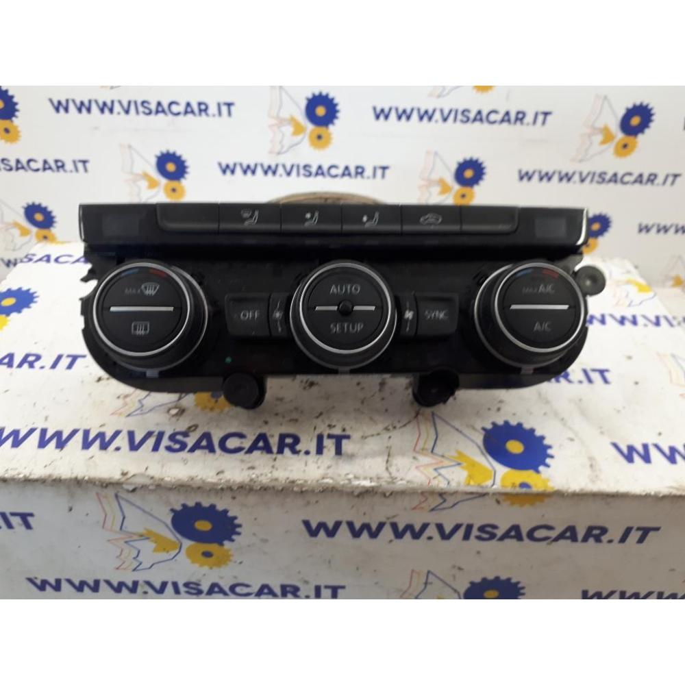 Modulo Comando Riscaldamento / Clima Usato Dal 2012 Al 2016 Volkswagen Golf «Vii» (2013)