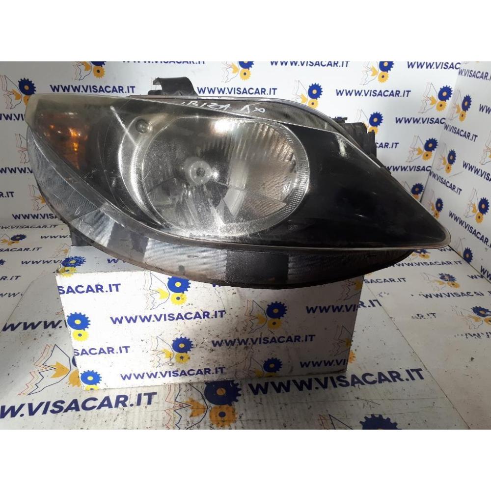 Proiettore Anteriore Destro Usato Dal 2010 Al 2012 Seat Ibiza St «6J8» Sw (2008)
