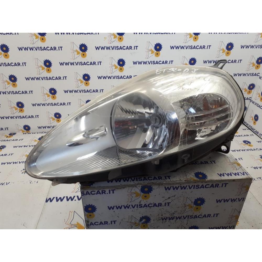 Proiettore Anteriore Sinistro Usato Dal 2009 Al 2013 Fiat Grande Punto (2009)