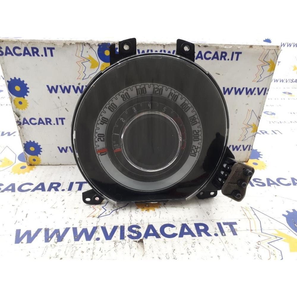 Quadro Strumenti Usato Dal 2007 Al 2012 Fiat 500 «Ii» (2008)