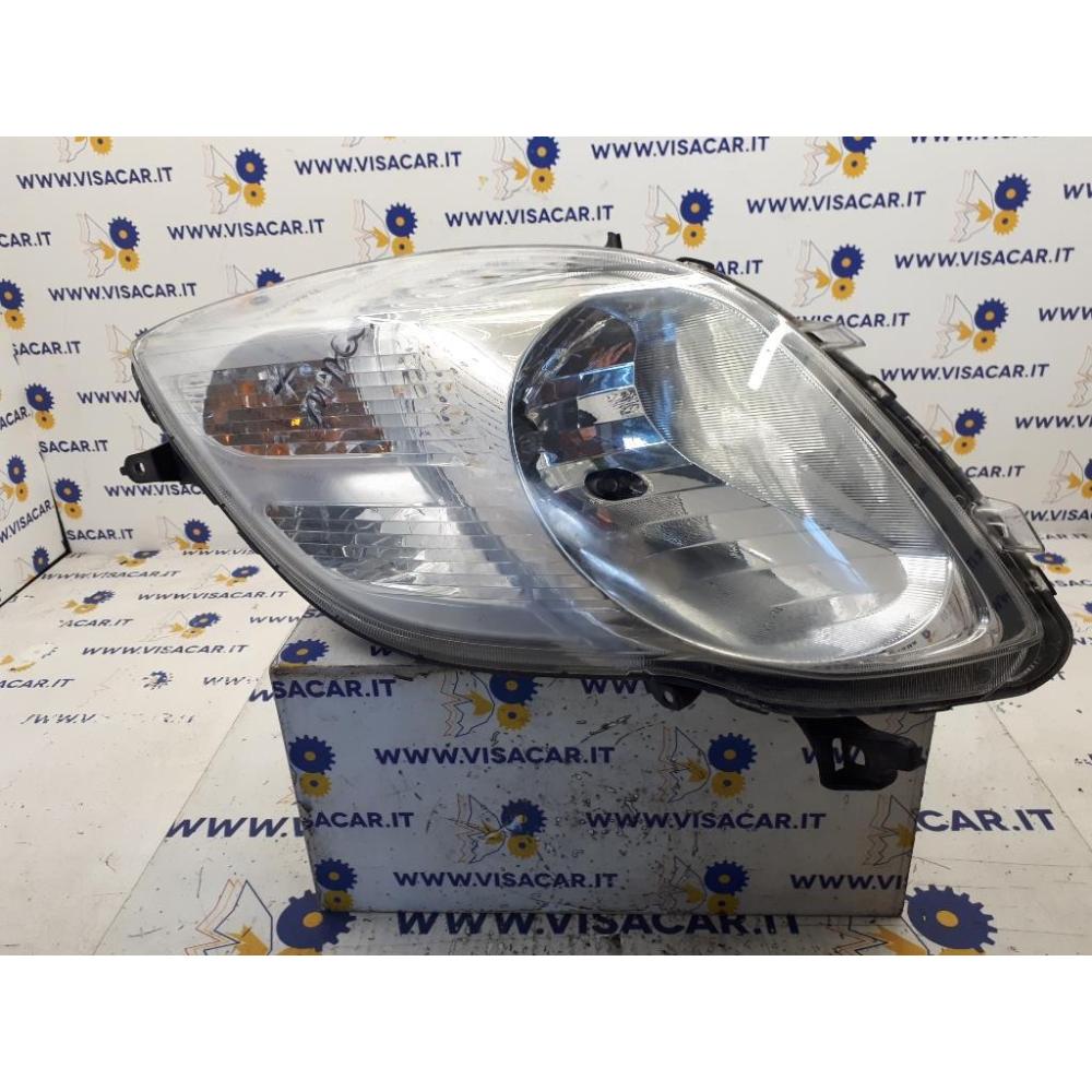 Proiettore Anteriore Sinistro Usato Dal 2009 Al 2011 Toyota Yaris (France ) «Iii» (2009)
