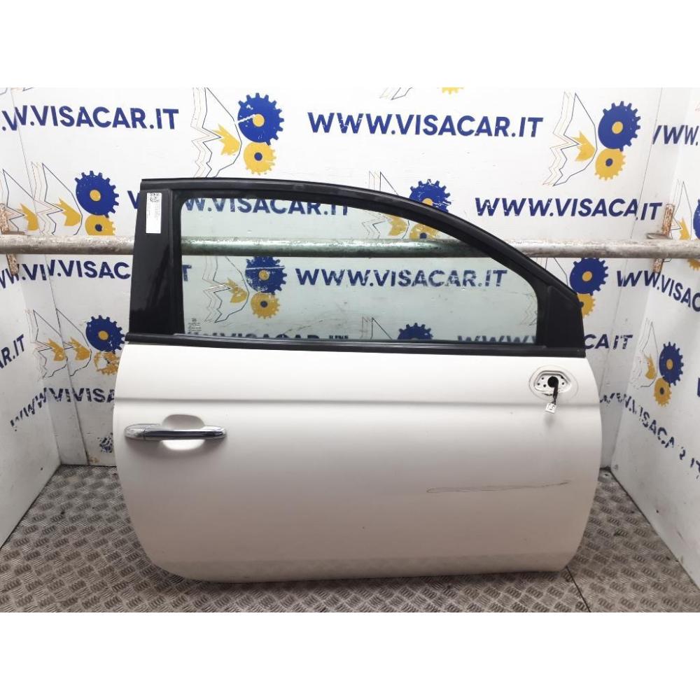 Porta Anteriore Destro Usato Dal 2007 Al 2012 Fiat 500 «Ii» (2008)