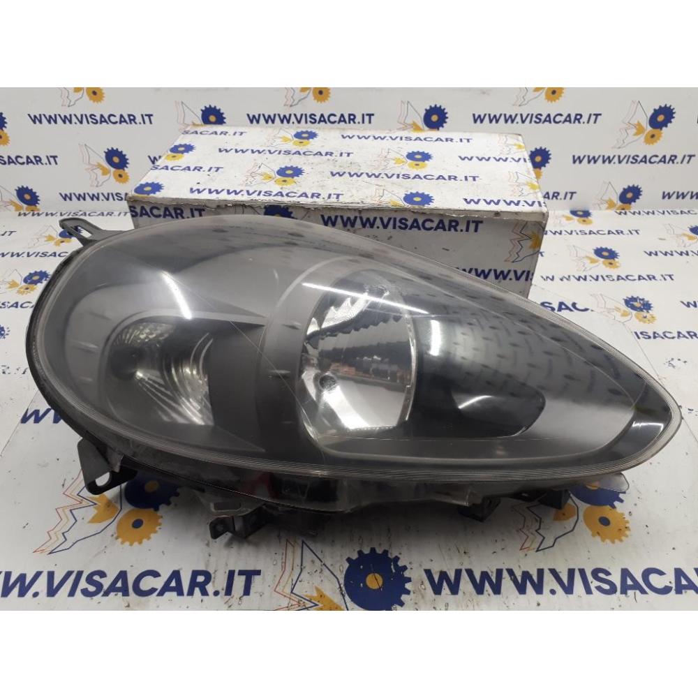 Proiettore Anteriore Destro Usato Dal 2009 Al 2011 Fiat Punto Evo (2010)