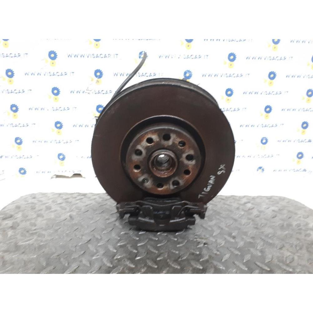 Mozzo Ruota C/Cuscinetto Anteriore Sinistro Usato Dal 2011 Al 2016 Volkswagen Tiguan «I» (2011)