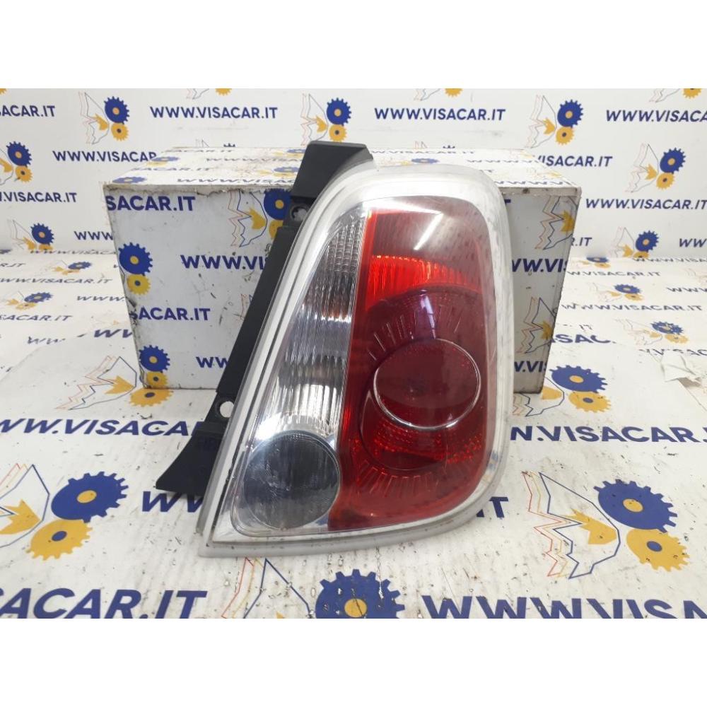 Fanale Posteriore Sinistro Usato Dal 2007 Al 2012 Fiat 500 «Ii» (2008)
